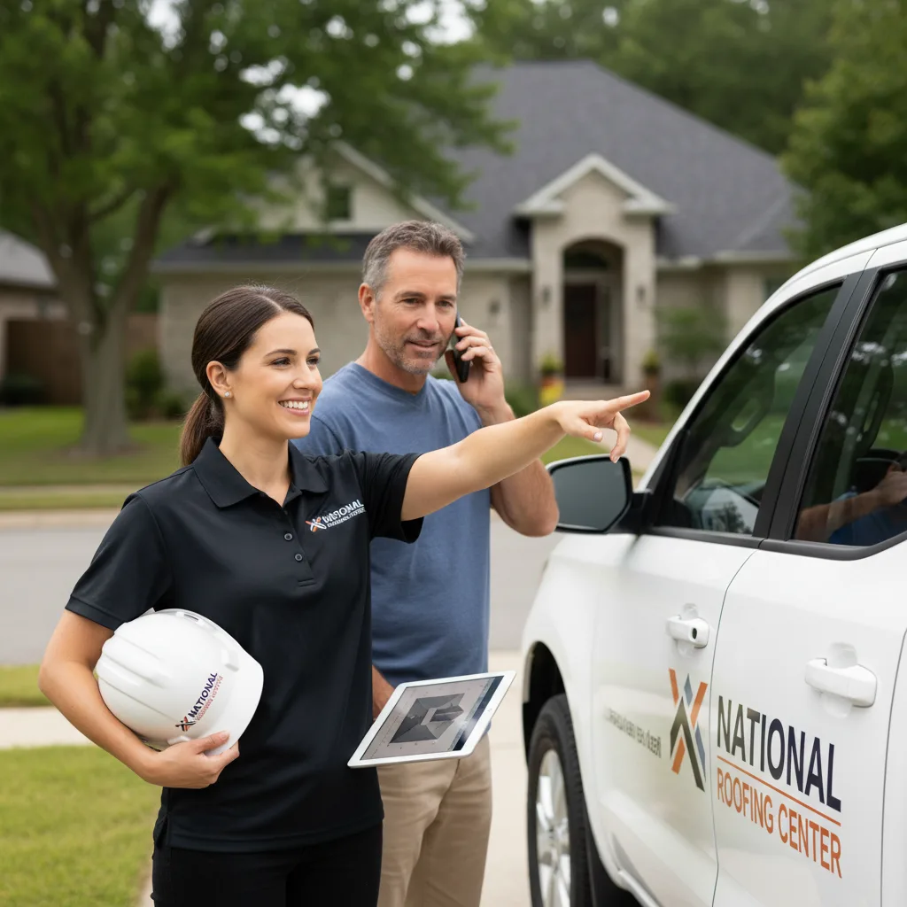 National Roofing Center customer support in Marlette